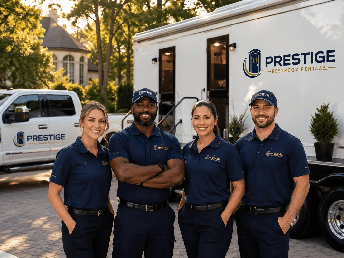 Trusted Luxury Portable Restrooms company in Adel, IA